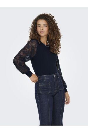 Only Only onlperry life ls mix o-neck knt Trui night sky