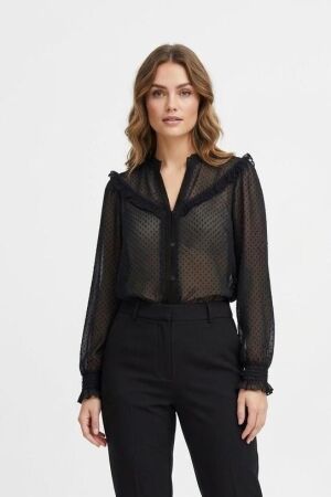 Elvira Casuals Elvira Casuals blouse jolene e5 25-038 Blouse 4 black