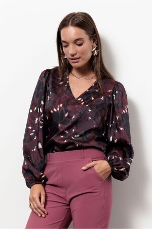 Studio Anneloes Studio Anneloes kylie ink top 13380 T-shirt Lange mouw 9997 multi color