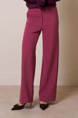 Studio Anneloes Studio Anneloes luz twill trousers 13360 Broek 4500 vintage berry