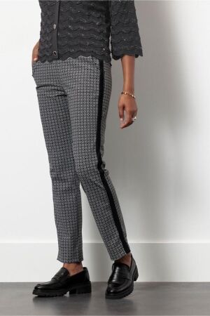 Studio Anneloes Studio Anneloes anne bonded circle trousers 13422 Broek 9014 black/kit