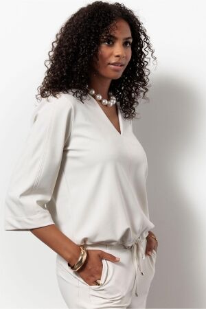 Studio Anneloes Studio Anneloes odette bonded top 13431 T-shirt Lange mouw 1400 kit