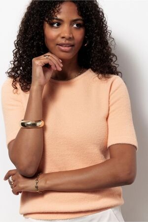 Studio Anneloes Studio Anneloes felica soft pullover 13458 Trui 2300 peachy