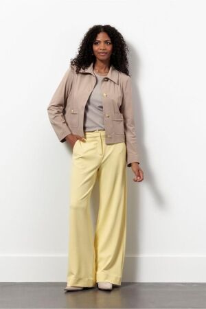 Studio Anneloes Studio Anneloes luz twill trousers 13426 Broek 2100 butter yellow