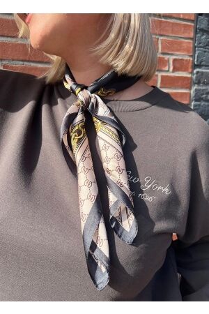 HS Fashion HS Fashion sjaal e-09151 Sjaals black