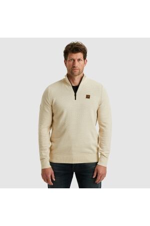 PME Legend PME Legend cotton mouline (organic) pkw2510301 Trui 7013 bone white