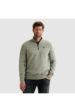 PME Legend PME Legend cotton mouline (organic) pkw2511311 Trui 6213 four leaf clover