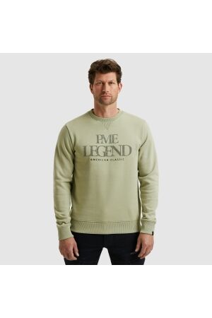 PME Legend PME Legend 3t cross fleece psw2511478 Sweater 6163 desert sage