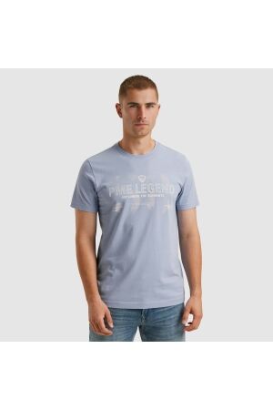 PME Legend PME Legend single jersey ptss2511526 Print T-shirts 5299 hydrangea