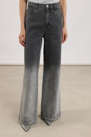 Nukus Nukus abby pants denim nkf09050 Loose fit 299 grey denim