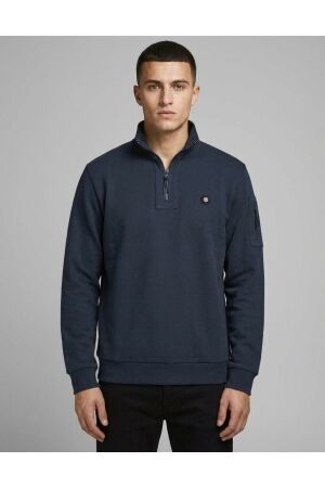 Jack & Jones Jack & Jones jcodonald half zip sweat smu 12271425 Trui outer space