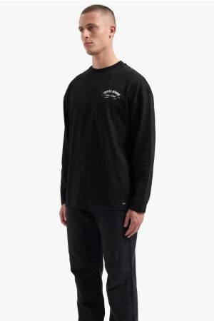 Croyez Homme Croyez Homme artist club longsleeve t-shirt cr2-fw25-29 Longsleeves 2900 black
