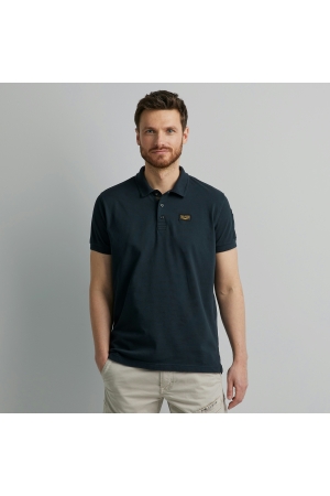 PME Legend PME Legend short sleeve polo cotton elastan p Poloshirts 5073 - sky captain