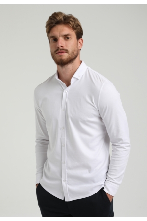 Gabbiano Gabbiano premium shirt Overhemd 101 white