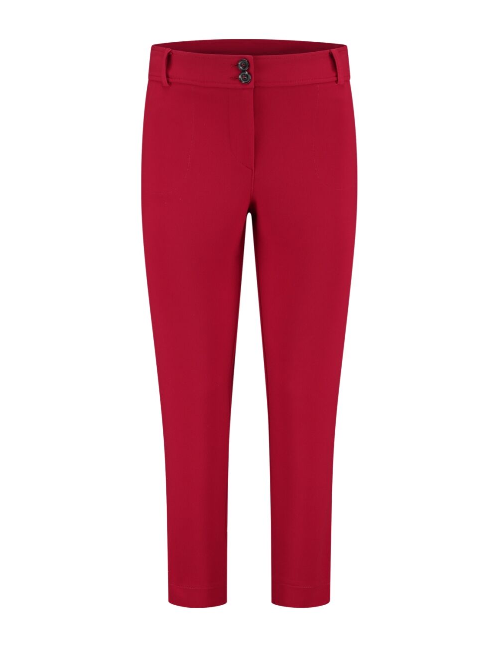 Helena Hart 7401 broek silva twill Broek rood Expresswear