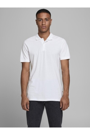 Jack & Jones Jack & Jones jjebasic polo ss noos Poloshirts white slim fit