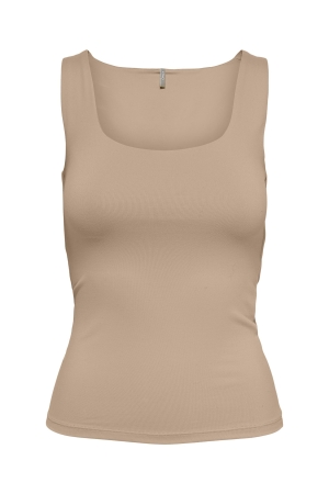 Only Only onlea s/l 2-ways fit top jrs noos Tops en Singlets humus