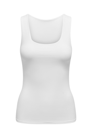 Only Only onlea s/l 2-ways fit top jrs noos Tops en Singlets bright white