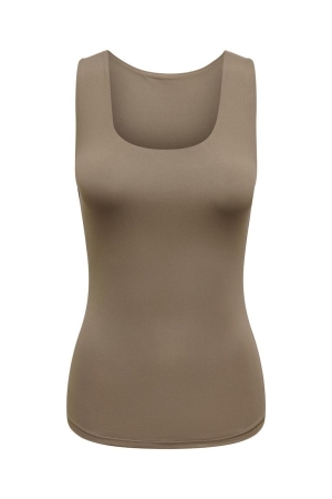 Only Only onlea s/l 2-ways fit top jrs noos Tops en Singlets walnut